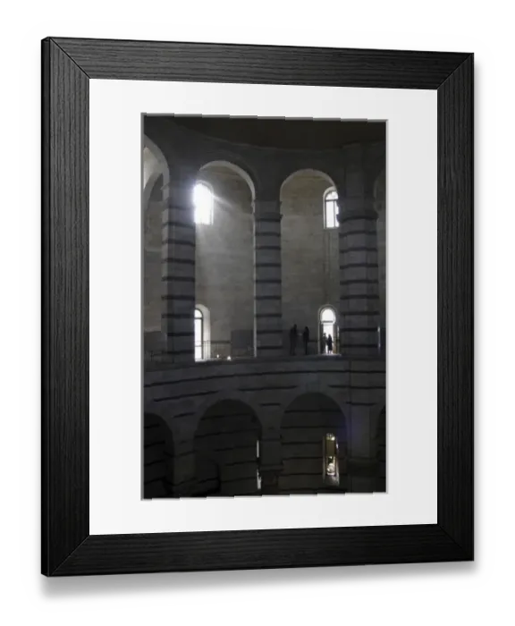 Framed Print : Baptistry interiors, the Loggia
