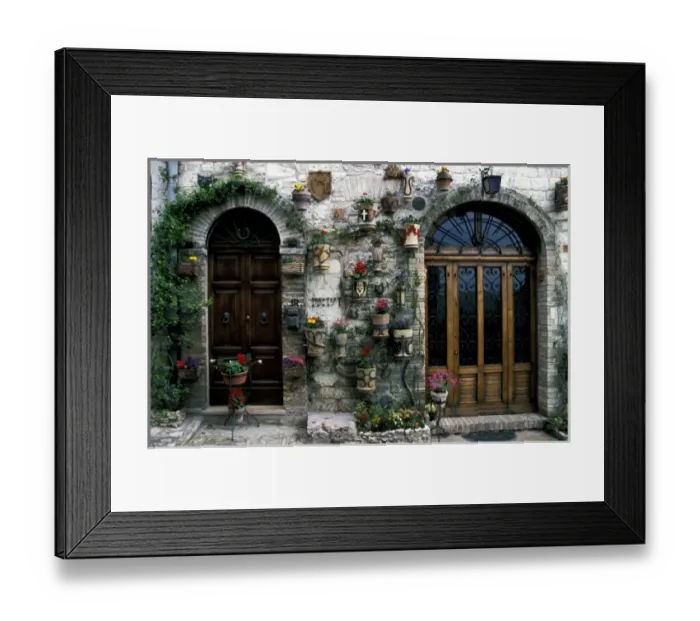 Framed Print : Europe, Italy, Cinque Terre. Monterosso doors Framed Print : Europe, Italy, Cinque Terre. Monterosso doors