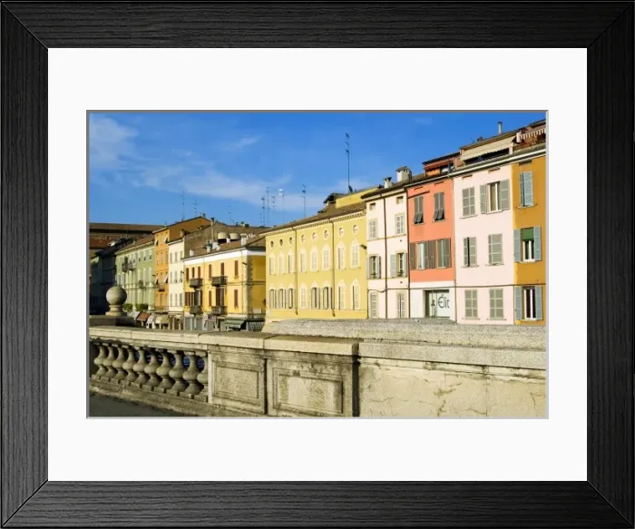 Framed Print : Italy, Parma, Viale Mariotti