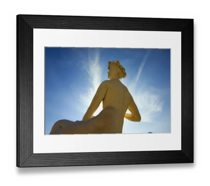 Framed Print : Italy, Parma, Vertumnus Statue, Palazzo Ducale