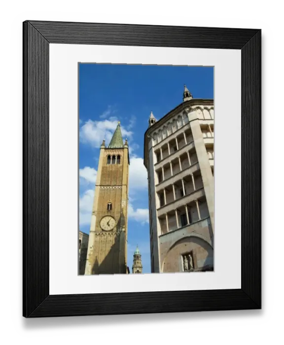 Framed Print : Italy, Parma, The Baptistry