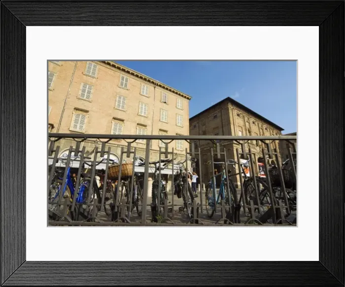 Framed Print : Italy, Parma, Piazza Garibaldi
