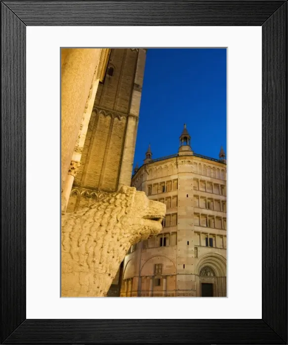 Framed Print : Italy, Parma, The Cathedral and the Baptistry Framed Print : Italy, Parma, The Cathedral and the Baptistry