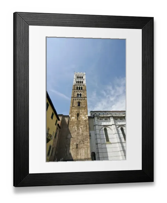 Framed Print : Church of San Martino, Lucca, Tuscany, Italy, Europe Framed Print : Church of San Martino, Lucca, Tuscany, Italy, Europe