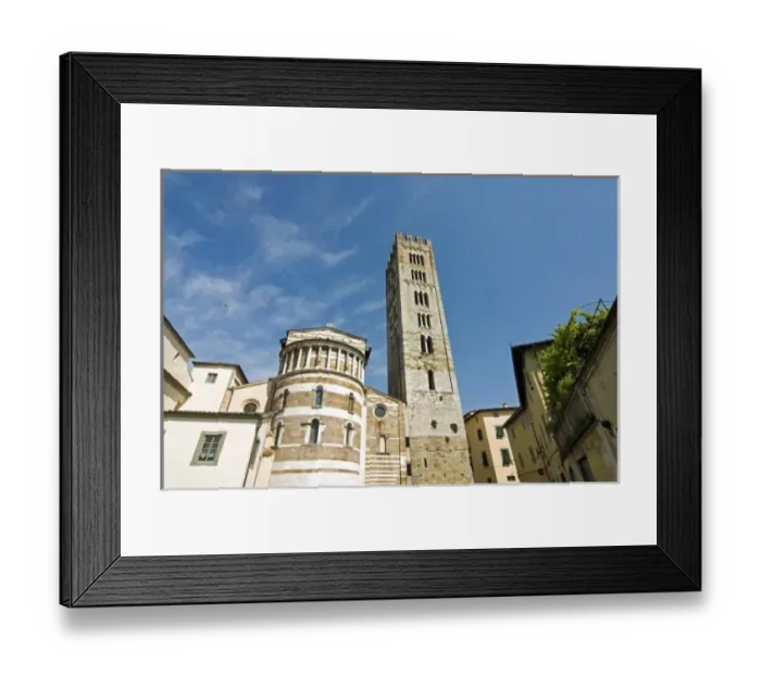 Framed Print : Church of San Frediano, Lucca, Tuscany, Italy, Europe Framed Print : Church of San Frediano, Lucca, Tuscany, Italy, Europe