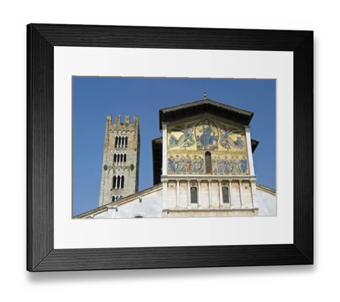 Framed Print : Church of San Frediano, Lucca, Tuscany, Italy, Europe Framed Print : Church of San Frediano, Lucca, Tuscany, Italy, Europe