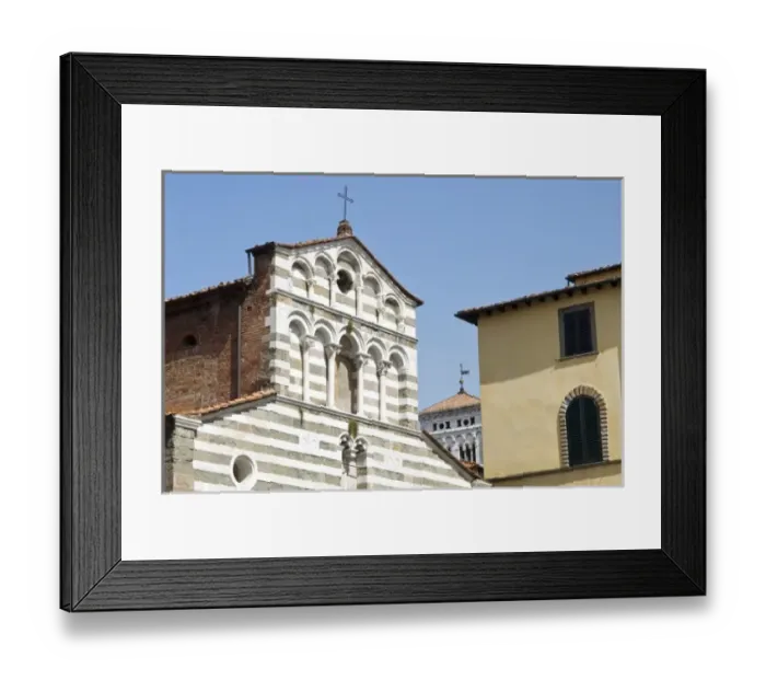 Framed Print : Church of San Giusto, Lucca, Tuscany, Italy, Europe Framed Print : Church of San Giusto, Lucca, Tuscany, Italy, Europe