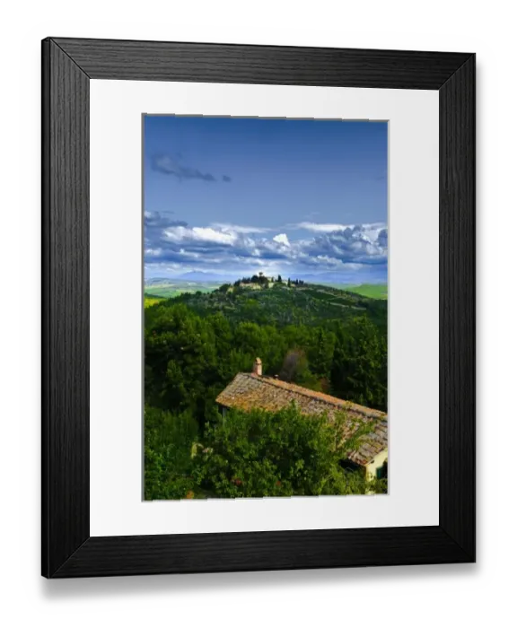 Framed Print : Italy, Tuscany, Greve. The wine estate of Castello di Verrazzano Framed Print : Italy, Tuscany, Greve. The wine estate of Castello di Verrazzano