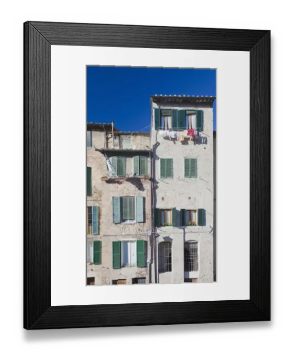 Framed Print : Europe, Italy, Tuscany, Siena, Traditional House Framed Print : Europe, Italy, Tuscany, Siena, Traditional House