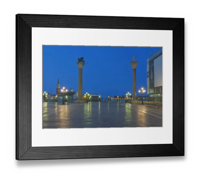 Framed Print : Europe, Italy, Venice, St. Marks Square (Piazza San Marco) at Dawn Framed Print : Europe, Italy, Venice, St. Marks Square (Piazza San Marco) at Dawn