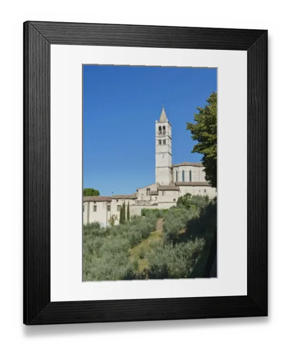 Framed Print : Europe, Italy, Umbria, Assisi, Basislica di San Francesco Framed Print : Europe, Italy, Umbria, Assisi, Basislica di San Francesco