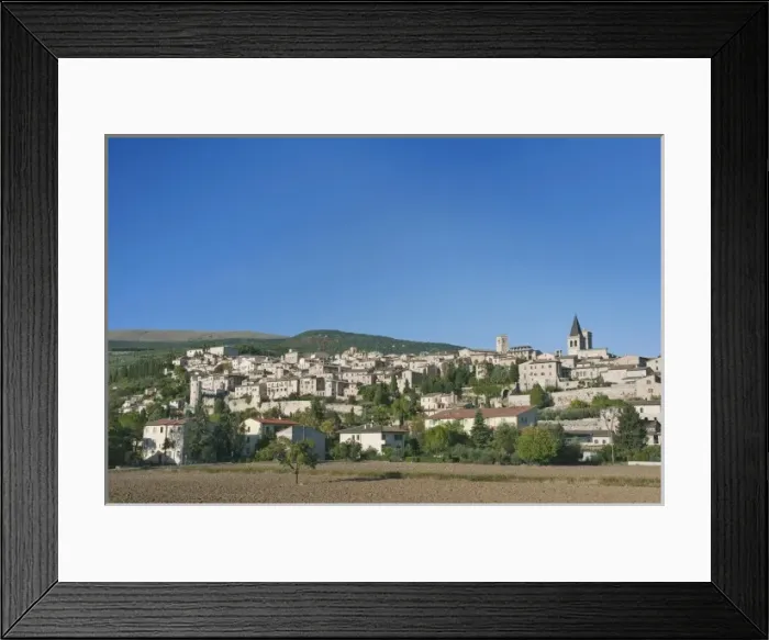 Framed Print : Europe, Italy, Umbria, Spello Town Framed Print : Europe, Italy, Umbria, Spello Town
