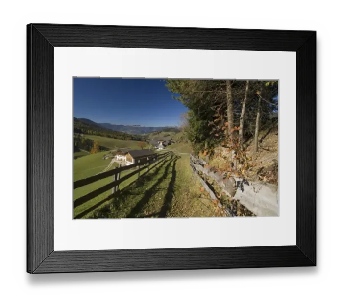 Framed Print : Italy, Trentino - Alto Adige, Bolzano province, Dolomites, Val di Funes, Santa Maddalena Framed Print : Italy, Trentino - Alto Adige, Bolzano province, Dolomites, Val di Funes, Santa Maddalena