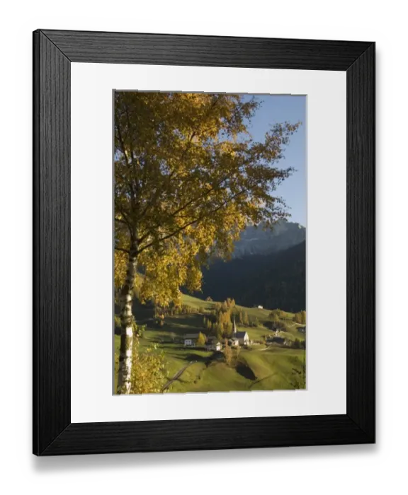 Framed Print : Italy, Trentino - Alto Adige, Bolzano province, Dolomites, Val di Funes, Santa Maddalena Framed Print : Italy, Trentino - Alto Adige, Bolzano province, Dolomites, Val di Funes, Santa Maddalena