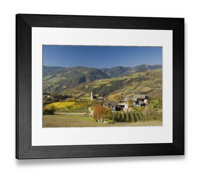 Framed Print : Italy, Trentino - Alto Adige, Bolzano province, Dolomites, Val di Funes, Nafen Framed Print : Italy, Trentino - Alto Adige, Bolzano province, Dolomites, Val di Funes, Nafen