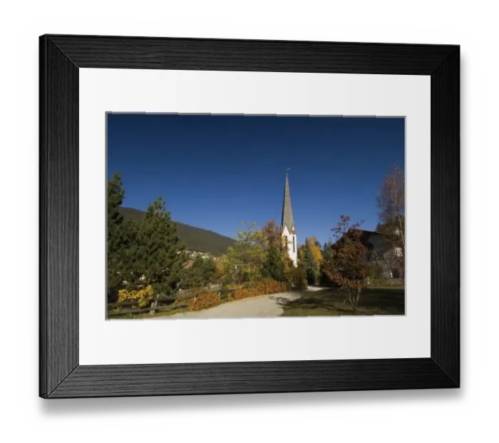 Framed Print : Italy, Trentino - Alto Adige, Bolzano province, Dolomites, Val Gardena, Ortisei