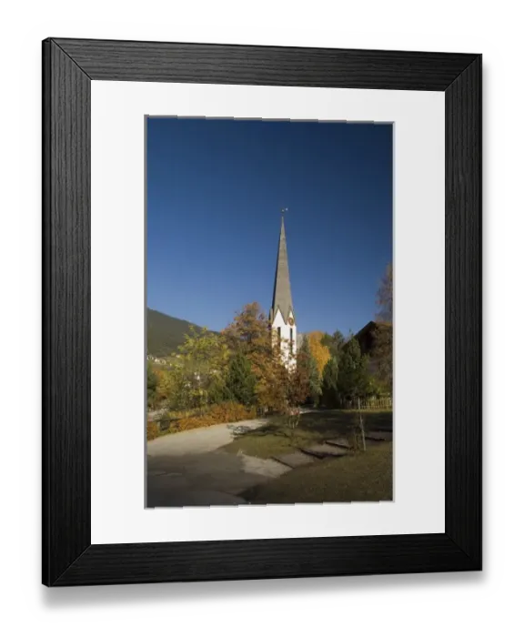 Framed Print : Italy, Trentino - Alto Adige, Bolzano province, Dolomites, Val Gardena, Ortisei
