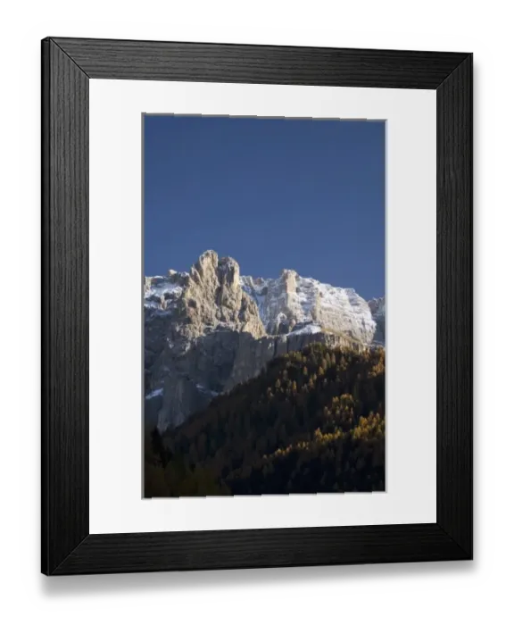 Framed Print : Italy, Trentino - Alto Adige, Bolzano province, Dolomites, Val Gardena, Sella group Framed Print : Italy, Trentino - Alto Adige, Bolzano province, Dolomites, Val Gardena, Sella group