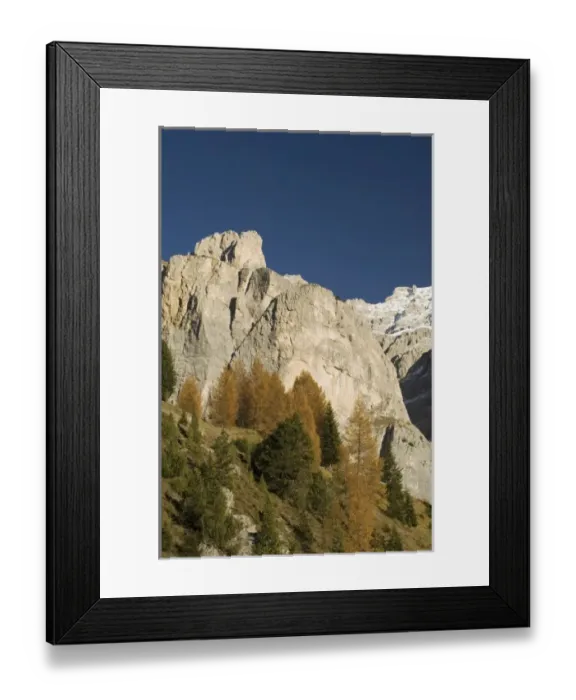 Framed Print : Italy, Trentino - Alto Adige, Bolzano province, Dolomites, Val Gardena, Sella group Framed Print : Italy, Trentino - Alto Adige, Bolzano province, Dolomites, Val Gardena, Sella group