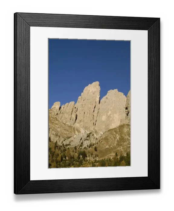Framed Print : Italy, Trentino - Alto Adige, Bolzano province, Dolomites, Val Gardena, Sella group Framed Print : Italy, Trentino - Alto Adige, Bolzano province, Dolomites, Val Gardena, Sella group