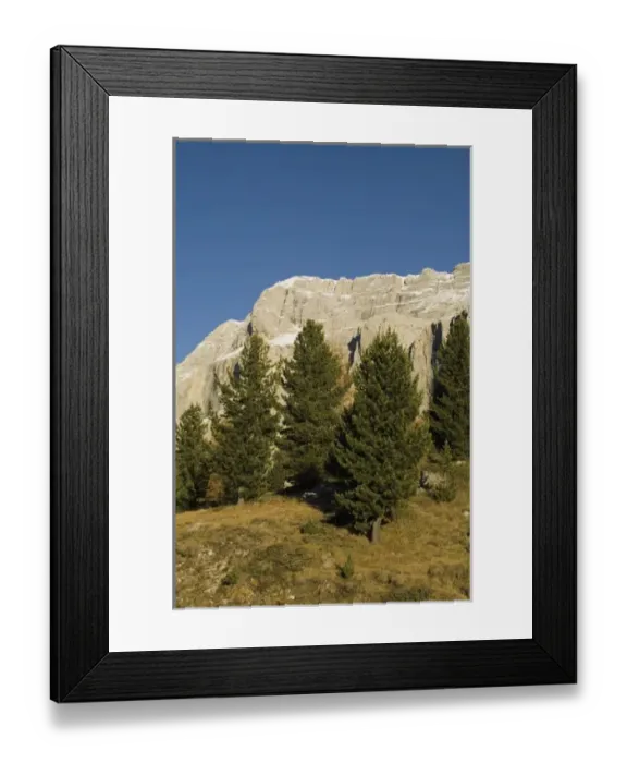 Framed Print : Italy, Trentino - Alto Adige, Bolzano province, Dolomites, Val Gardena, Sella group Framed Print : Italy, Trentino - Alto Adige, Bolzano province, Dolomites, Val Gardena, Sella group