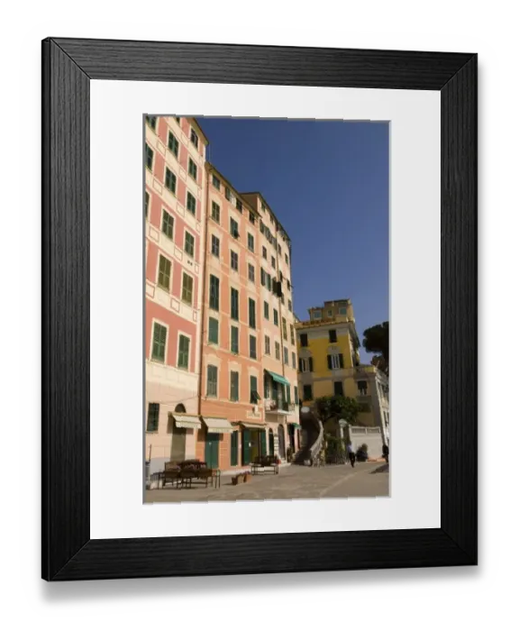 Framed Print : Camogli, Liguria, Italy