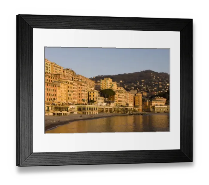 Framed Print : Camogli, Liguria, Italy