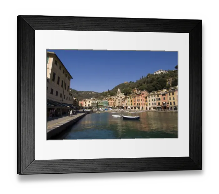 Framed Print : Portofino, Liguria, Italy