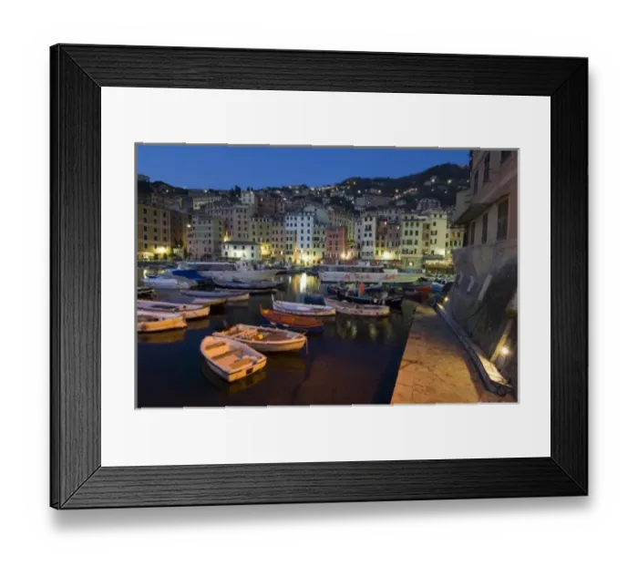 Framed Print : Camogli, Liguria, Italy