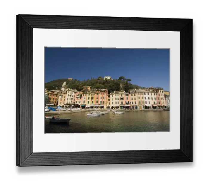 Framed Print : Portofino, Liguria, Italy