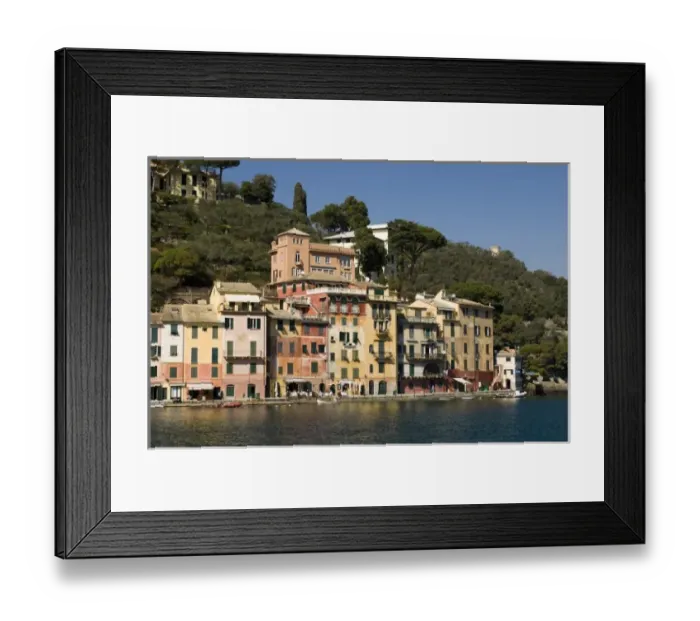 Framed Print : Portofino, Liguria, Italy