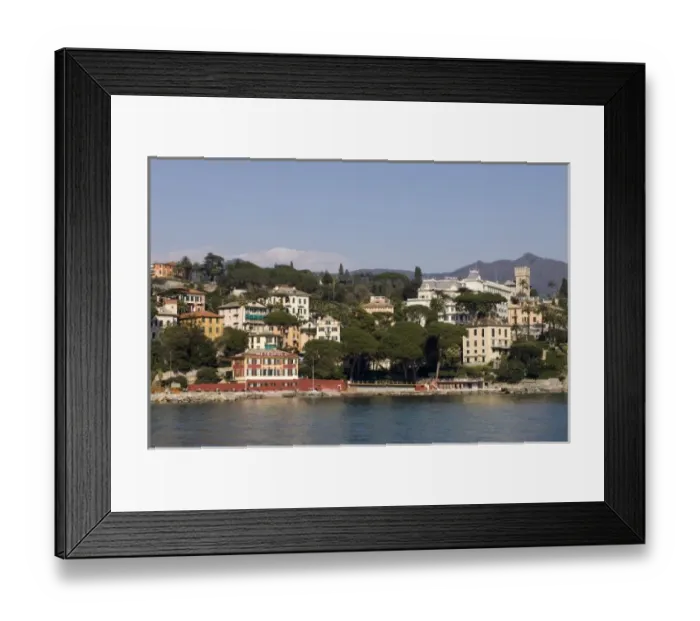 Framed Print : Santa Margherita Ligure, Liguria, Italy