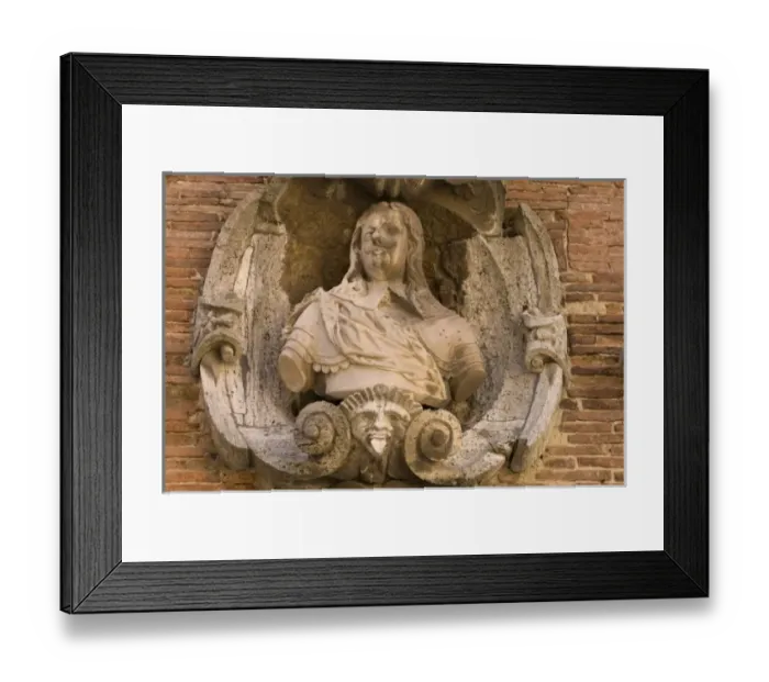 Framed Print : Montepulciano, Val d Orcia, Siena province, Tuscany, Italy