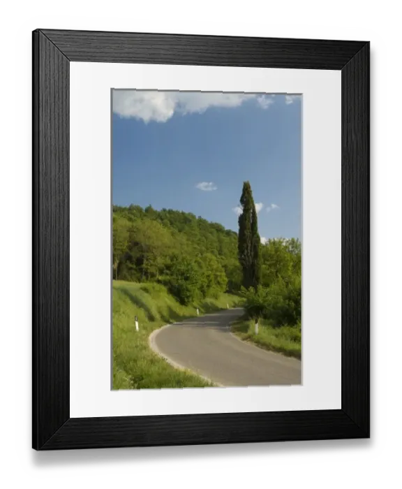 Framed Print : Countryside near Montepulciano, Val d Orcia, Siena province, Tuscany, Italy