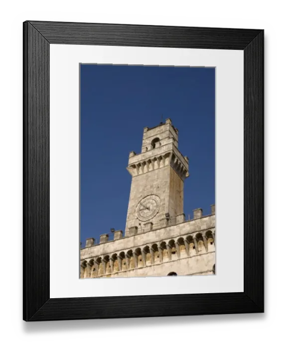 Framed Print : Palazzo Comunale, Montepulciano, Val d Orcia, Siena province, Tuscany, Italy Framed Print : Palazzo Comunale, Montepulciano, Val d Orcia, Siena province, Tuscany, Italy