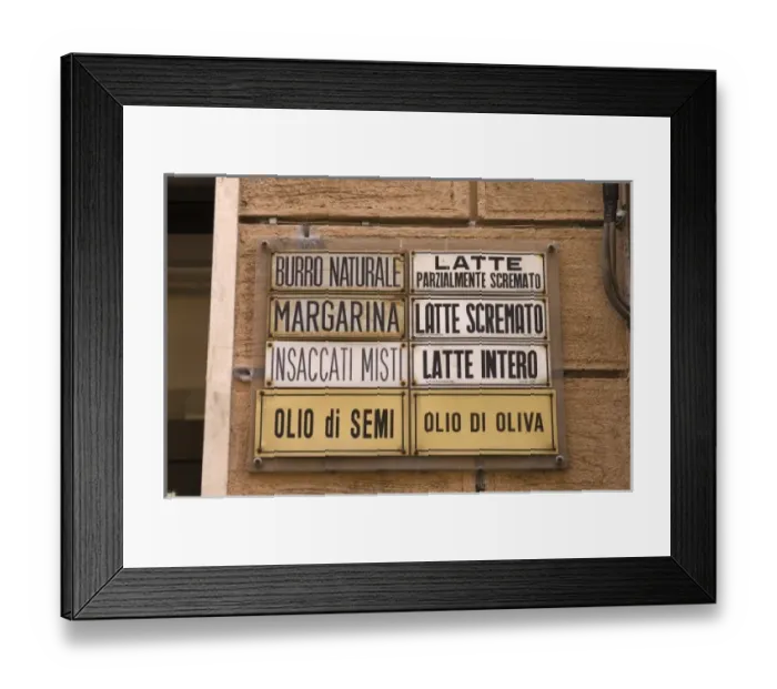 Framed Print : Europe, Italy Framed Print : Europe, Italy