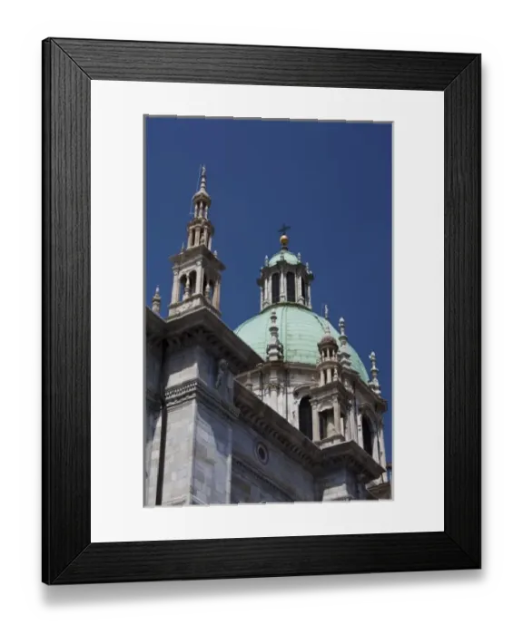 Framed Print : Italy, Como Province, Como. Como Cathedral Framed Print : Italy, Como Province, Como. Como Cathedral