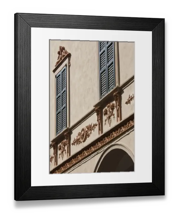 Framed Print : Italy, Como Province, Como. Old town detail Framed Print : Italy, Como Province, Como. Old town detail