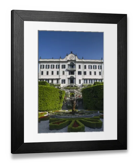 Framed Print : Italy, Como Province, Tremezzo. Villa Carlotta, Clerici family villa and museum