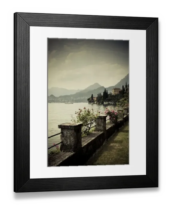 Framed Print : Italy, Lecco Province, Varenna. Villa Monastero, gardens and lakefront Framed Print : Italy, Lecco Province, Varenna. Villa Monastero, gardens and lakefront