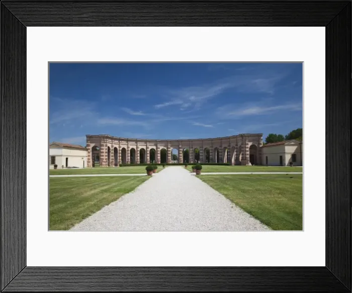 Framed Print : Italy, Mantua Province, Mantua. Courtyard, Palazzo Te Framed Print : Italy, Mantua Province, Mantua. Courtyard, Palazzo Te