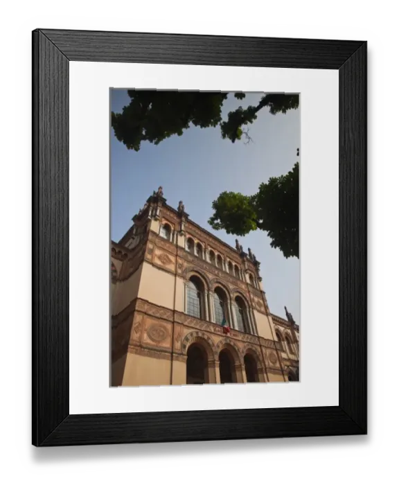 Framed Print : Italy, Milan Province, Milan. Giardini Pubblici park, Museum of Natural History