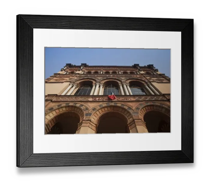 Framed Print : Italy, Milan Province, Milan. Giardini Pubblici park, Museum of Natural History