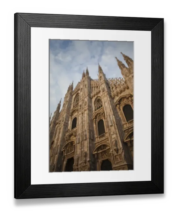 Framed Print : Italy, Milan Province, Milan. Milan Cathedral, evening Framed Print : Italy, Milan Province, Milan. Milan Cathedral, evening