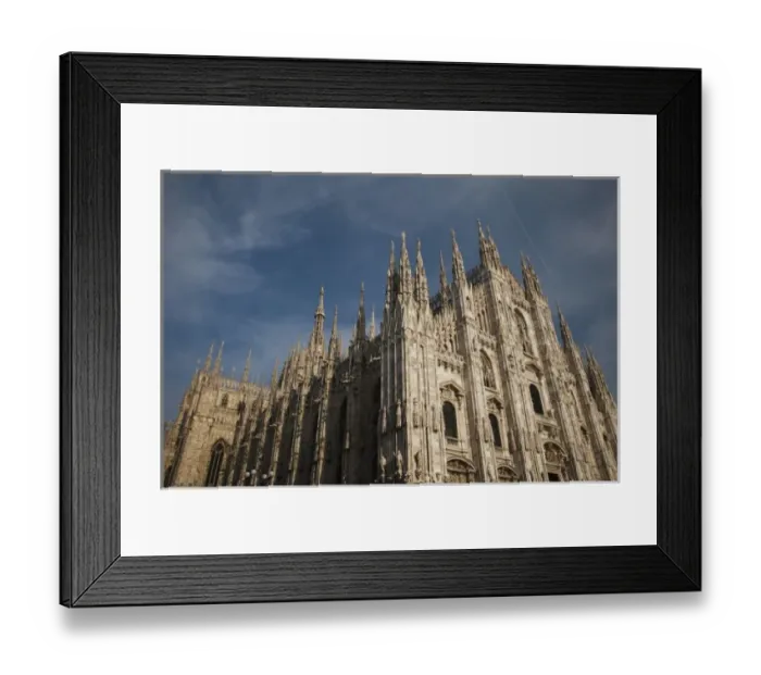 Framed Print : Italy, Milan Province, Milan. Milan Cathedral