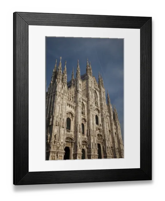 Framed Print : Italy, Milan Province, Milan. Milan Cathedral Framed Print : Italy, Milan Province, Milan. Milan Cathedral