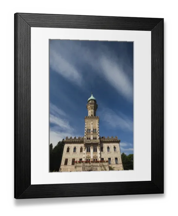Framed Print : Italy, Novara Province, Orta San Giulio. Hotel Villa Crespi Framed Print : Italy, Novara Province, Orta San Giulio. Hotel Villa Crespi