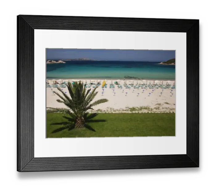 Framed Print : Italy, Sardinia, Baja Sardinia. Resort beach Framed Print : Italy, Sardinia, Baja Sardinia. Resort beach