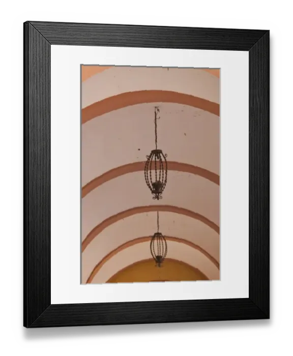 Framed Print : Italy, Sardinia, Bosa. Corso Vittorio Emanuele, arches Framed Print : Italy, Sardinia, Bosa. Corso Vittorio Emanuele, arches