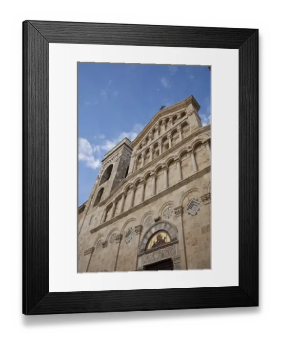 Framed Print : Italy, Sardinia, Cagliari. Il Castello Old Town, Cattedrale di Santa Maria Framed Print : Italy, Sardinia, Cagliari. Il Castello Old Town, Cattedrale di Santa Maria